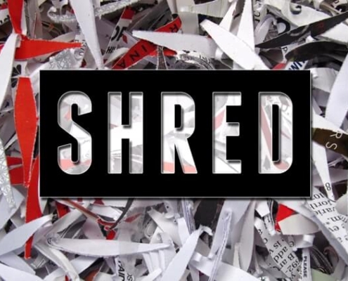 Shredded paper