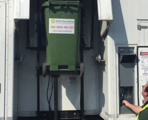 Mobile Shredding unit