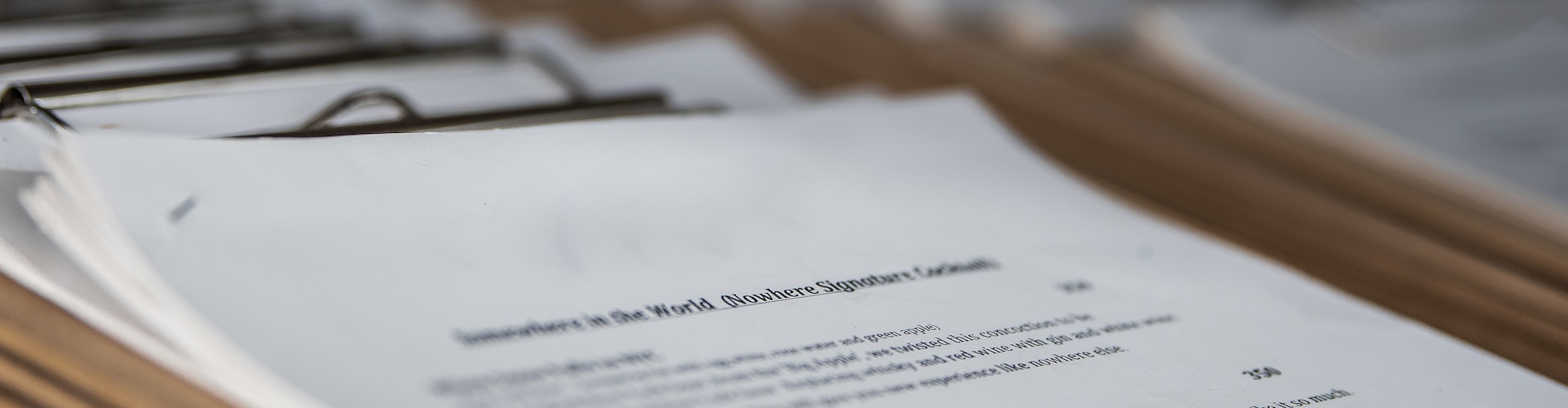 Documents / CV's / Personal Data